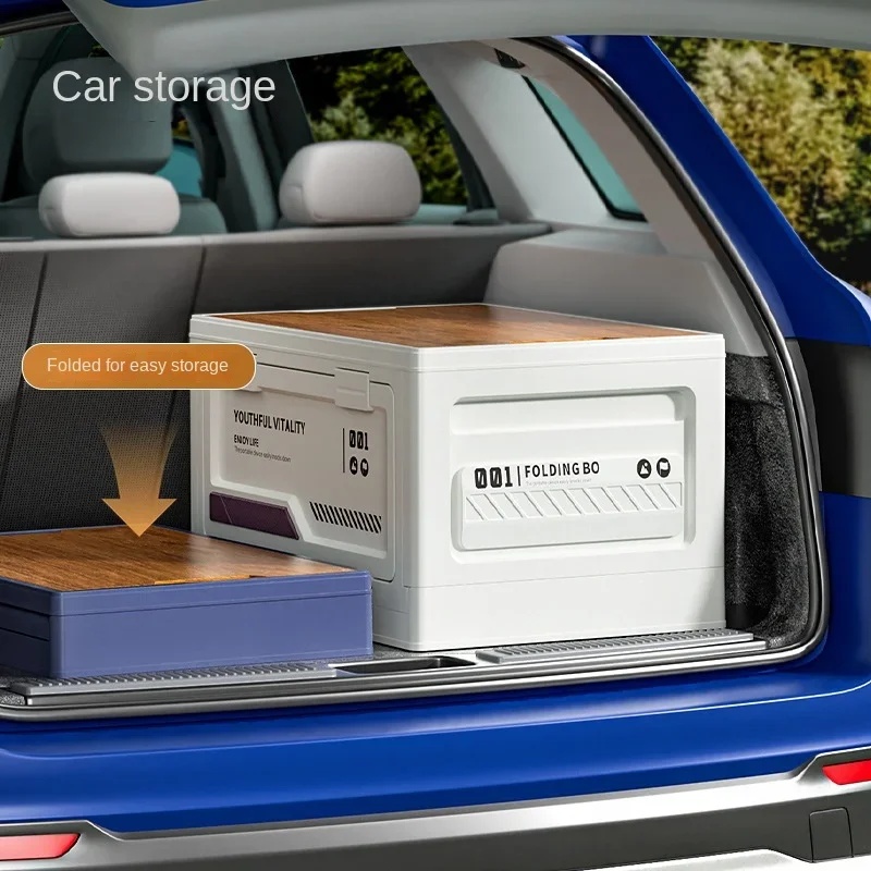 Opbergbox voor buiten, opvouwb - Car Trunk Organizer Foldable Storage Box recensie en prijs