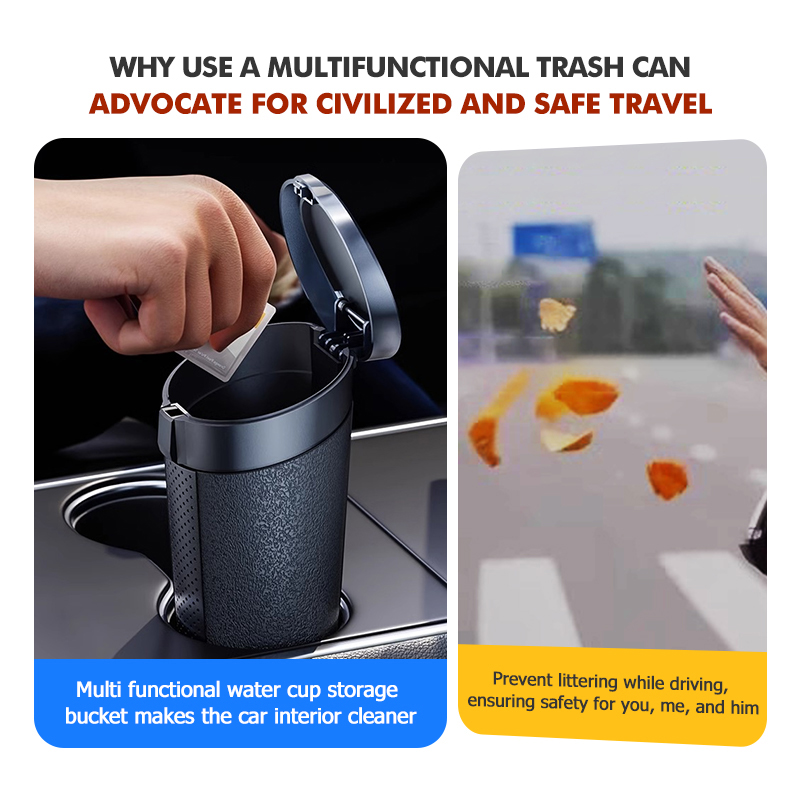 Auto Prullenbak Duurzaam Water - Waterproof Car Trash Can With Lid recensie en prijs
