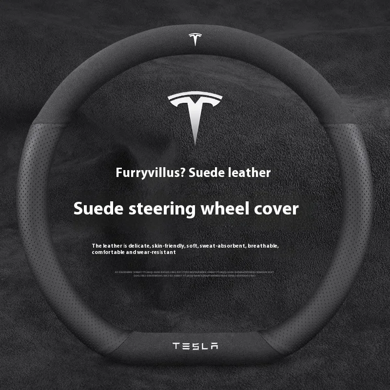 Suede Anti-slip Lederen Auto S - Car Steering Wheel Cover Anti Slip Breathable recensie en prijs