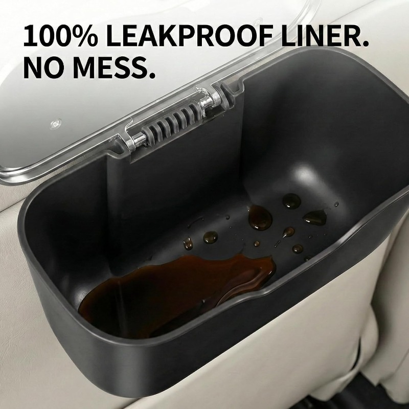 Autoafvalbak met deksel Lekvri - Waterproof Car Trash Can With Lid recensie en prijs
