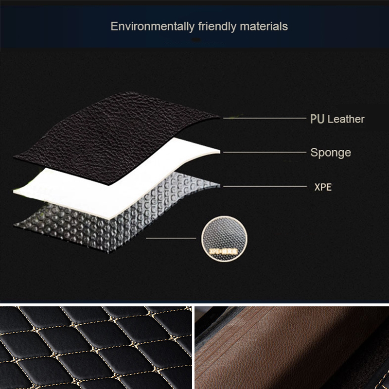 Kcimo 5-delige auto vloermatte - Car Floor Mats Universal Waterproof Leather recensie en prijs