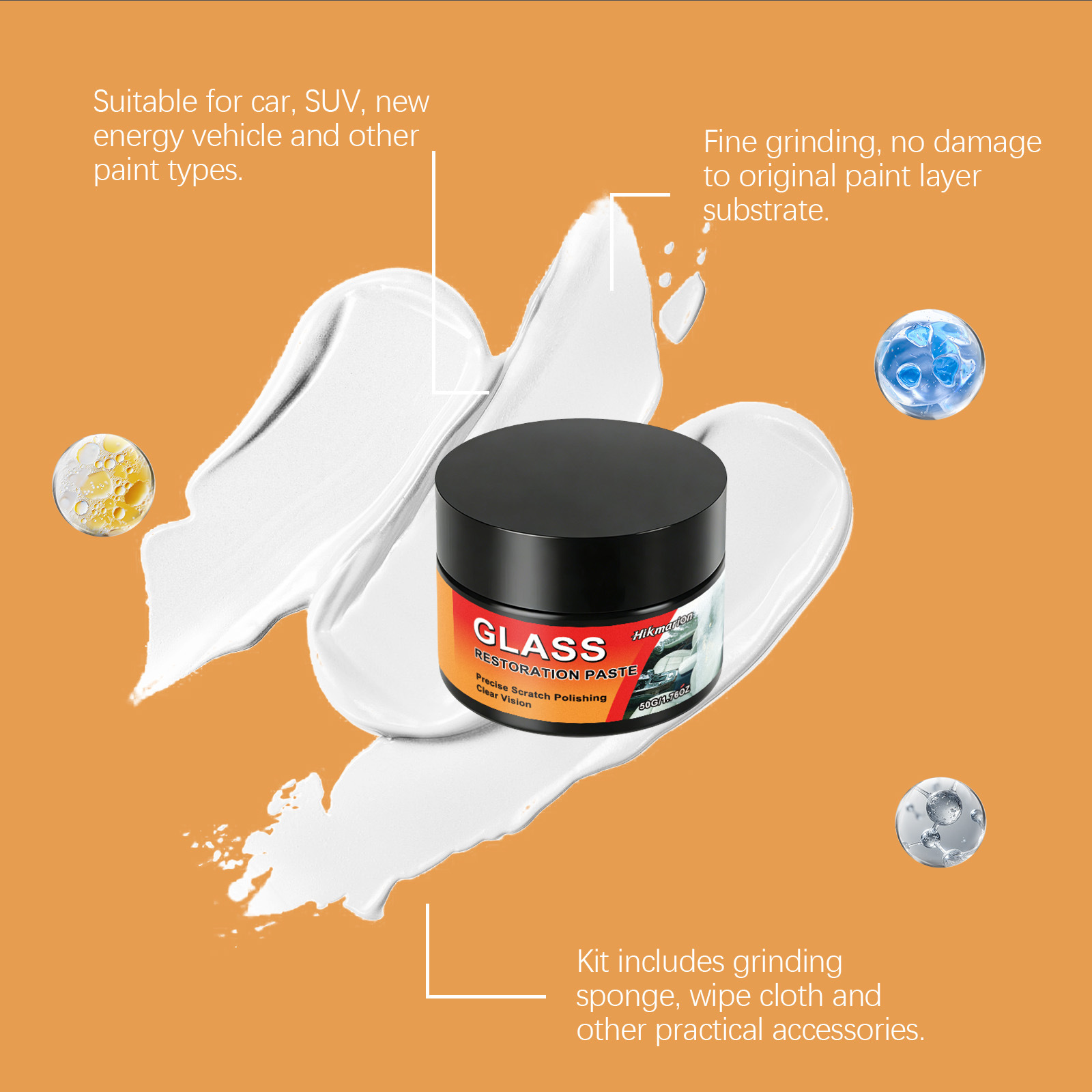 Polijstwas voor autoglas, kras - Car Scratch Repair Polishing Wax Paste recensie en prijs