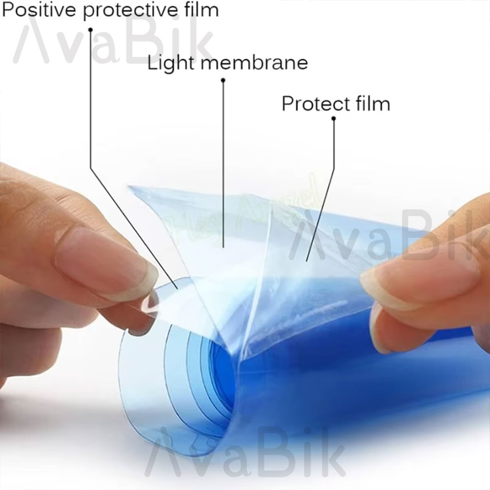 30CM Auto Koplamp Blauwe Tint  - Anti Glare Car Rearview Mirror Film recensie en prijs