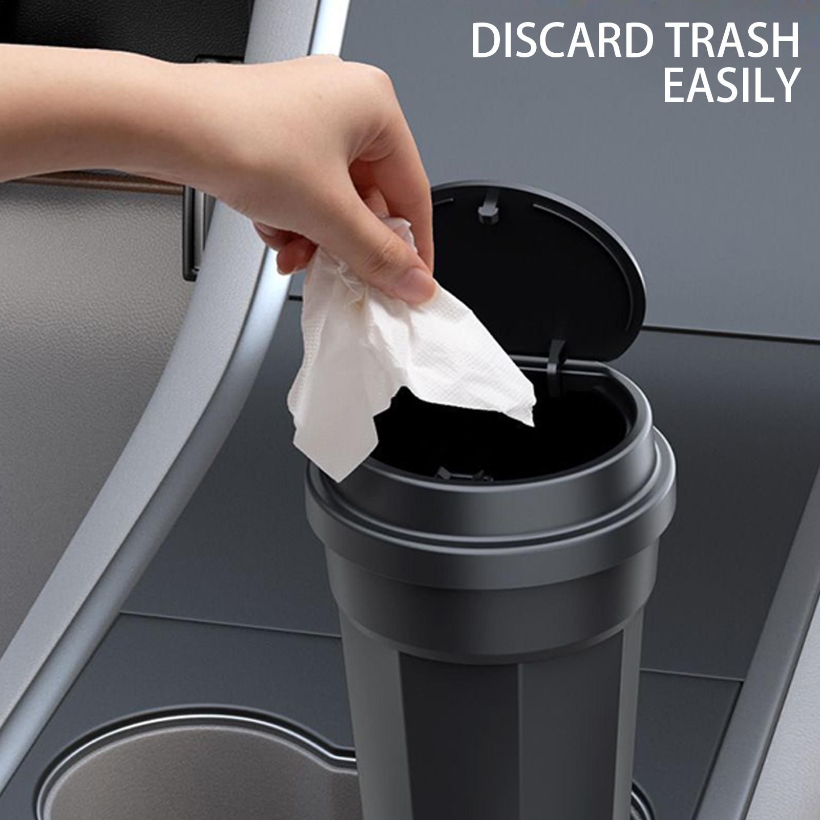 Auto Vuilnisbak Bekerhouder Mu - Waterproof Car Trash Can With Lid recensie en prijs