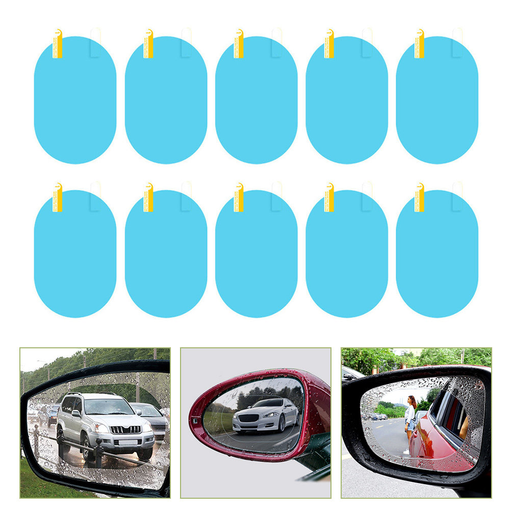 5 paar regenbestendige films v - Anti Glare Car Rearview Mirror Film recensie en prijs