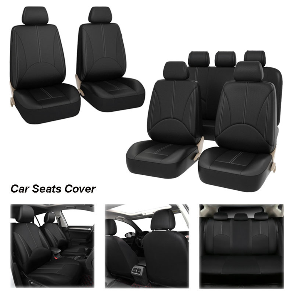 Vier seizoenen PU lederen auto - Leather Car Seat Covers Full Set Universal recensie en prijs