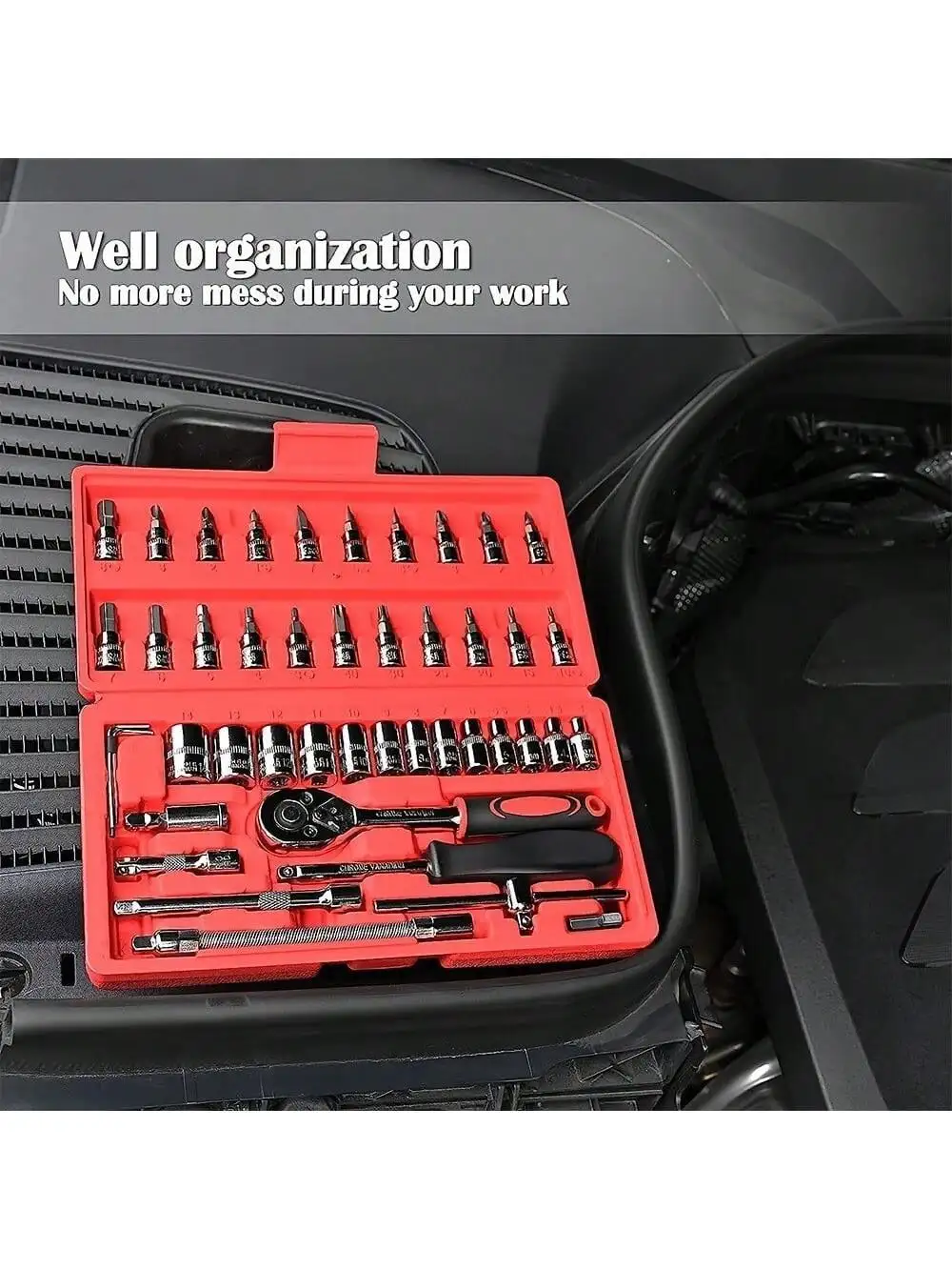 46-delige 1/4 inch ratelset me - Auto Repair Tools recensie en prijs