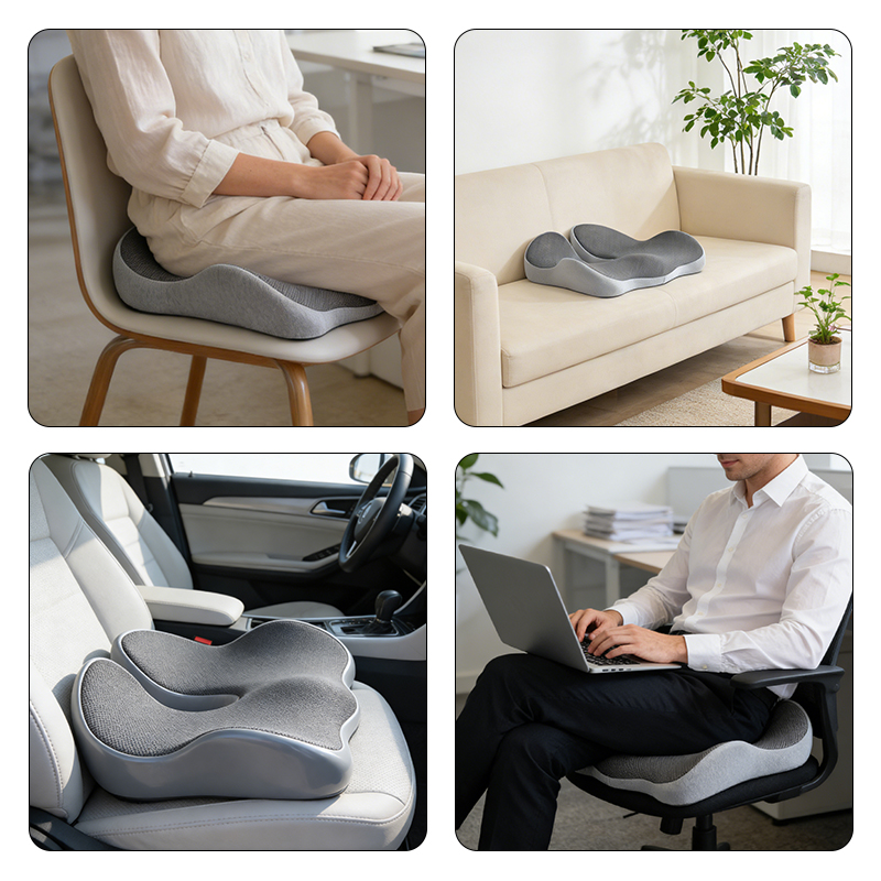Draagbare Trage Rebound Memory - Memory Foam Car Neck Pillow Lumbar Support recensie en prijs