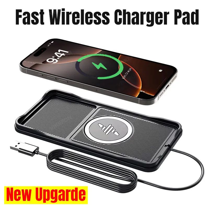 Auto Draadloze Oplader Pad Bas - Wireless Car Charger Mount Fast Charging recensie en prijs