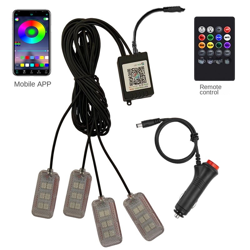 Neon Dual Control Led Auto Int - Led Ambient Interior Car Lights App Control recensie en prijs