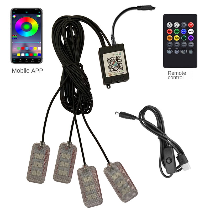 Neon Dual Control Led Auto Int - Led Ambient Interior Car Lights App Control recensie en prijs