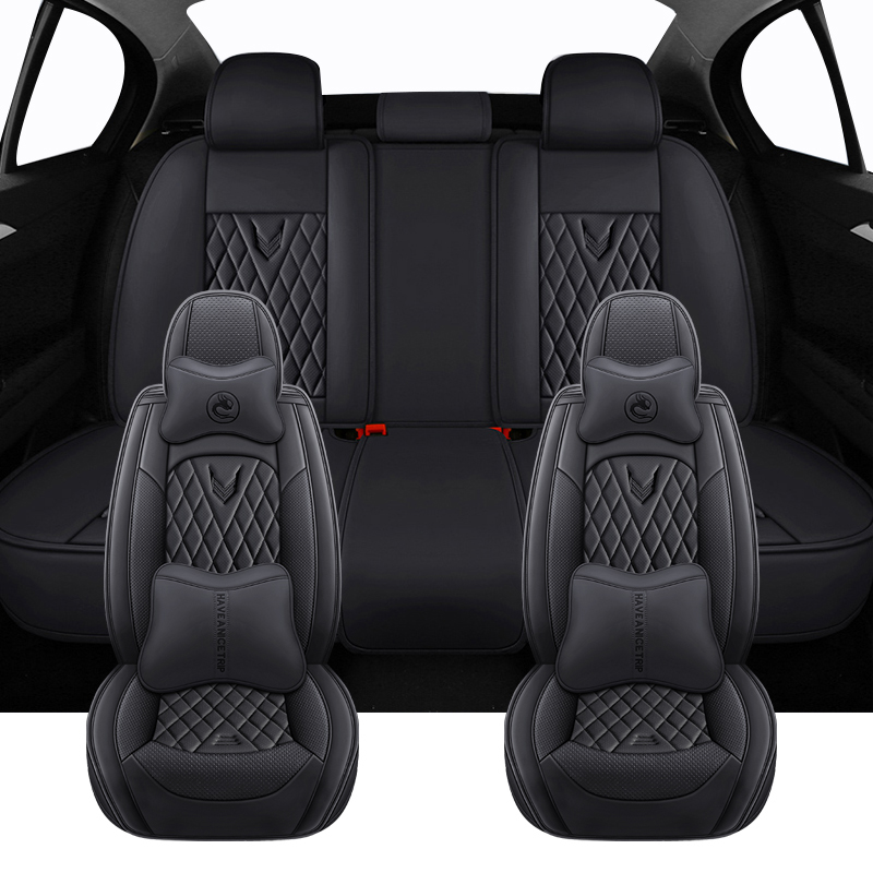 Volledige Set Universele Auto  - Leather Car Seat Covers Full Set Universal recensie en prijs