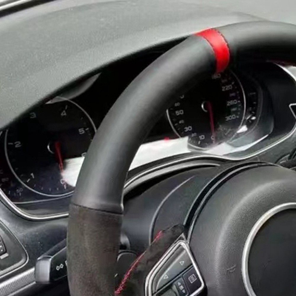 Gevlochten Auto Stuurhoes Voor - Car Steering Wheel Cover Anti Slip Breathable recensie en prijs