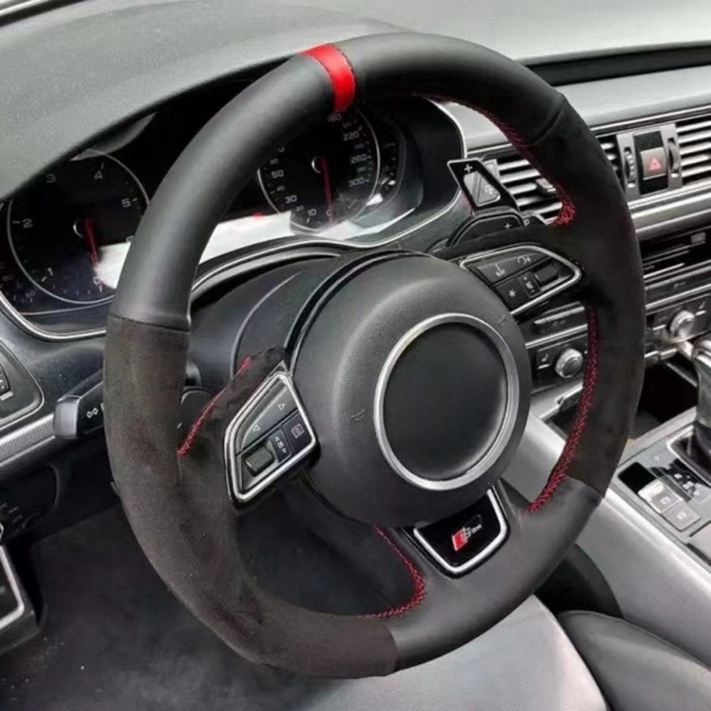 Gevlochten Auto Stuurhoes Voor - Car Steering Wheel Cover Anti Slip Breathable recensie en prijs