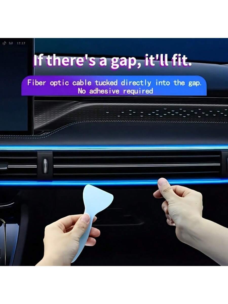 RGB 5-in-1 sfeerverlichtingsse - Led Ambient Interior Car Lights App Control recensie en prijs