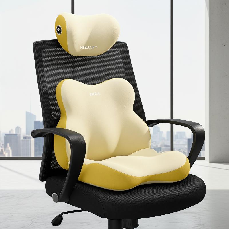 Autostoel Lendensteun en Nekku - Memory Foam Car Neck Pillow Lumbar Support recensie en prijs