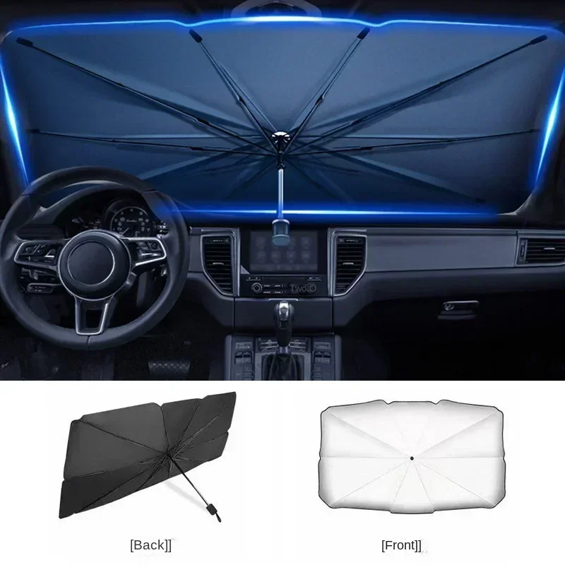 Opvouwbare autozonnescherm par - Car Sunshade Windshield Umbrella Foldable recensie en prijs