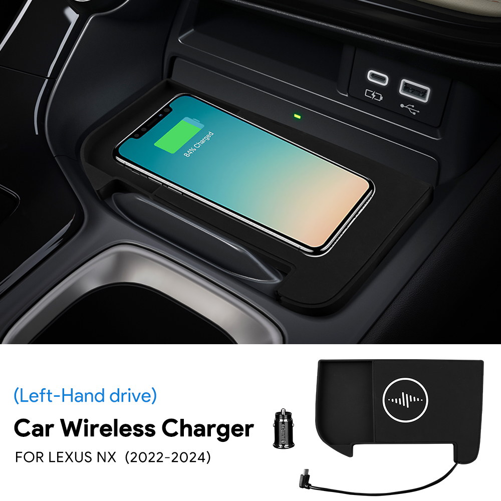 Draadloze autolader voor Lexus - Wireless Car Charger Mount Fast Charging recensie en prijs