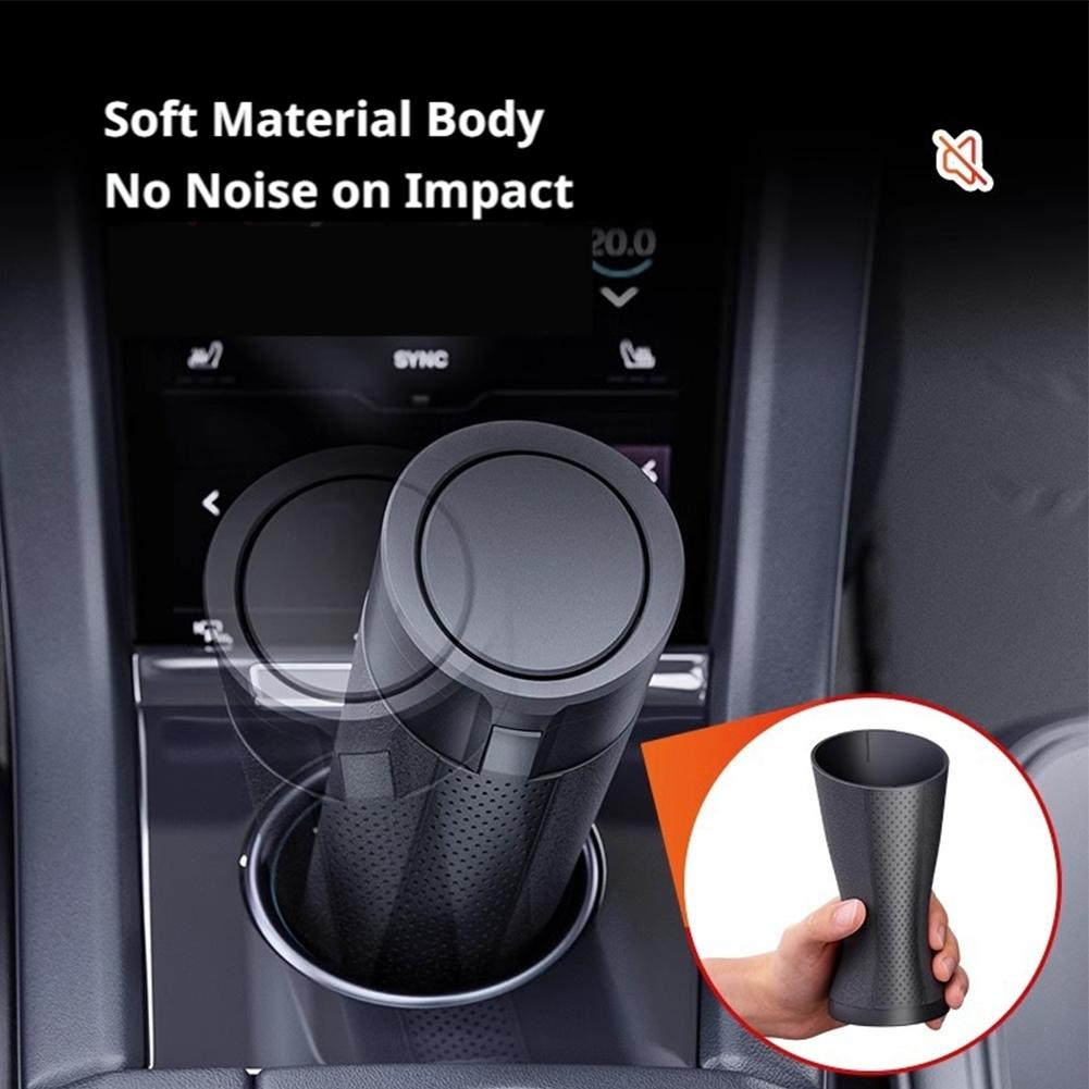 Draagbare auto-afvalbak met dr - Waterproof Car Trash Can With Lid recensie en prijs