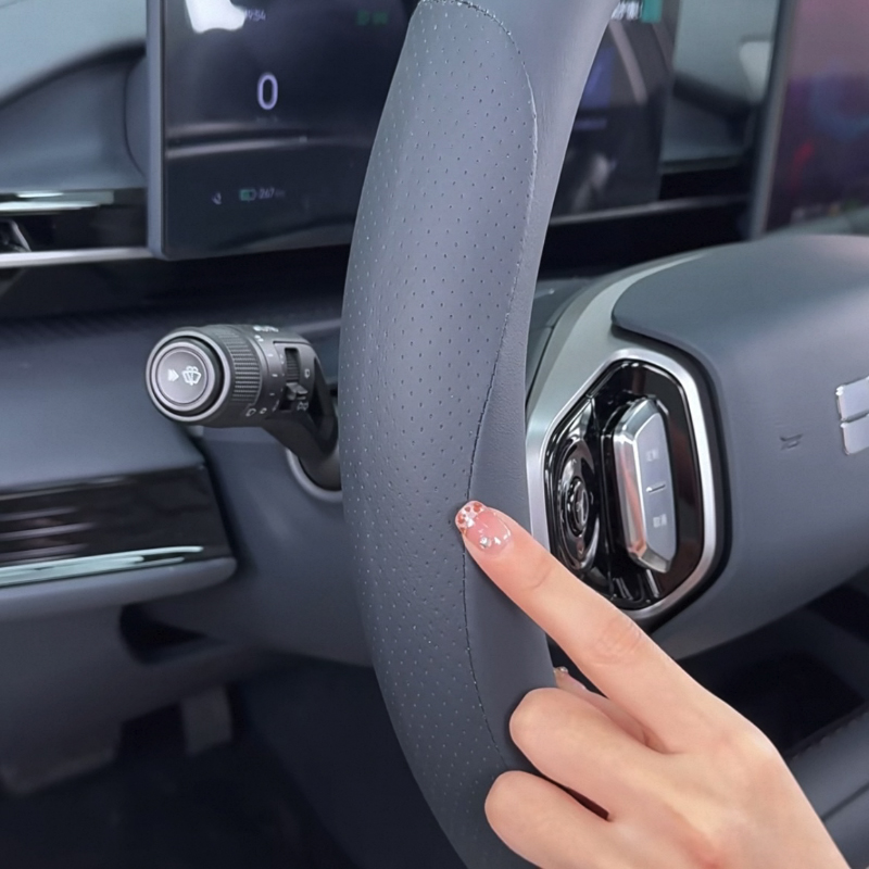 Voor Geely Galaxy E5 EX5 2024- - Car Steering Wheel Cover Anti Slip Breathable recensie en prijs