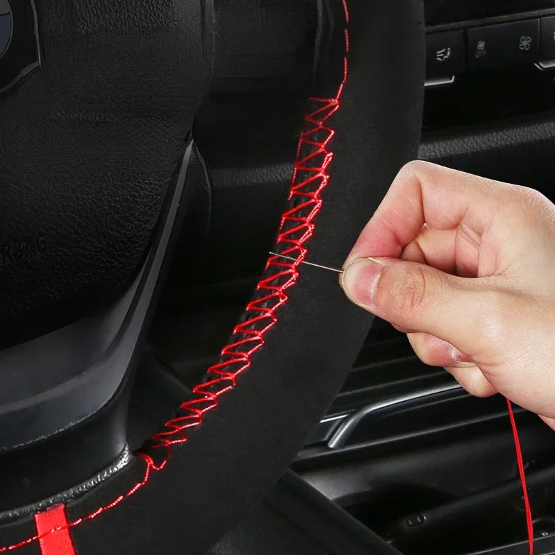 Universele 38 cm autostuurhoes - Car Steering Wheel Cover Anti Slip Breathable recensie en prijs