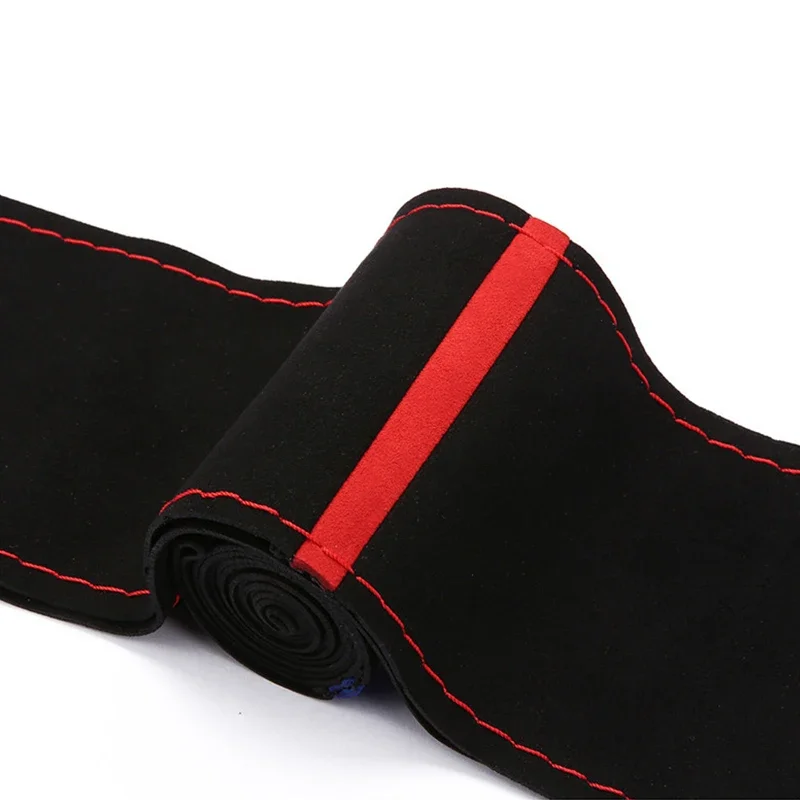 Universele 38 cm autostuurhoes - Car Steering Wheel Cover Anti Slip Breathable recensie en prijs