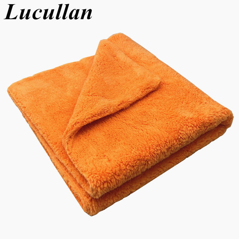 Lucullan 40x40cm Oranje Super  - Microfiber Car Drying Towel Super Absorbent recensie en prijs